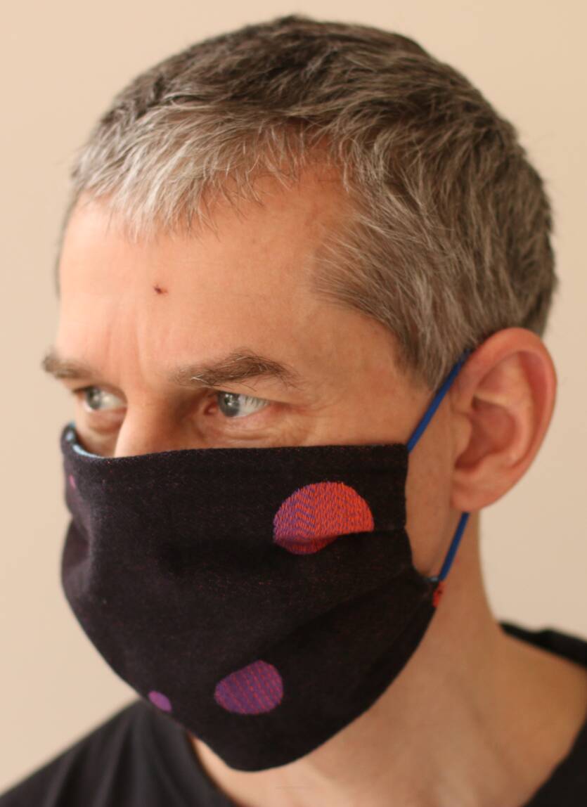 Cotton street mask. Protective mask. Men's size.