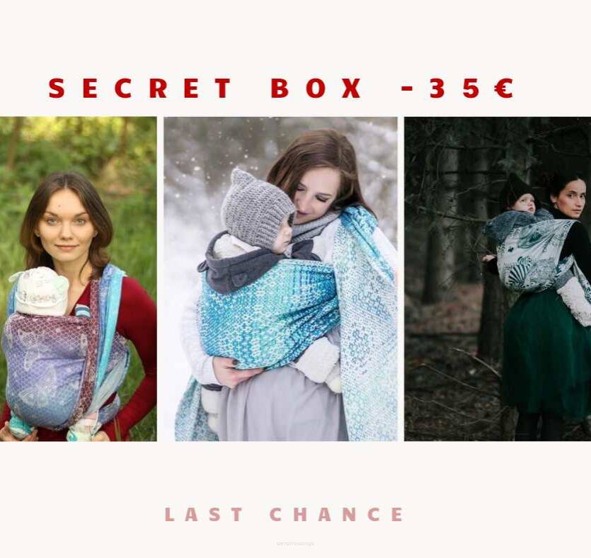 Secret Box- wrap or sling plus gift