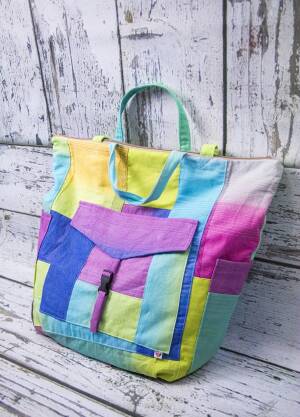 Rainbow Mommy Bag